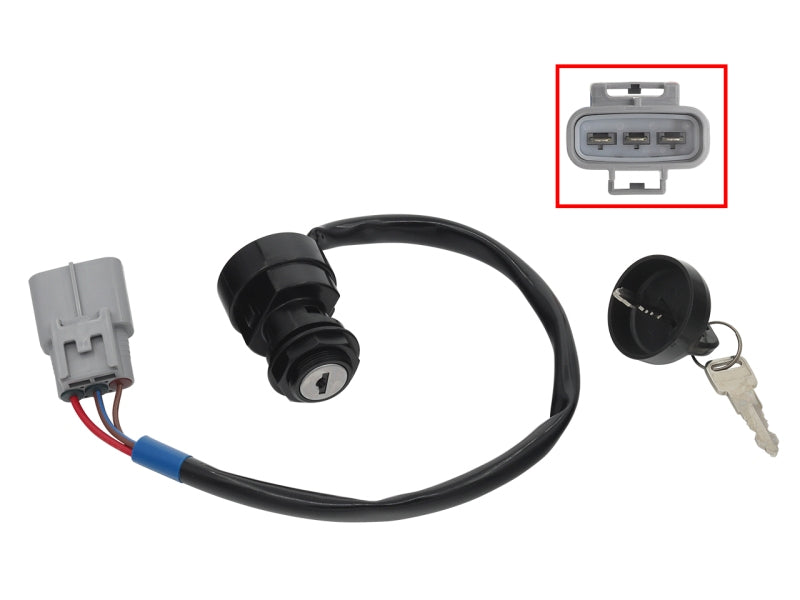 IGNITION SWITCH YAMAHA YFM KODIAK 450 '18-21/700 '16-21, GRIZZLY 550 '09-14/700 '09-21 (28P-82510-00-00 28P-82510-01-00)