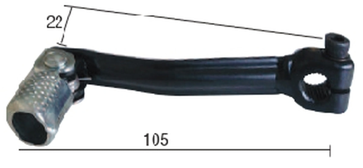 STEEL GEAR SHIFT LEVER KEEWAY 50, CPI 50, GENERIC 50