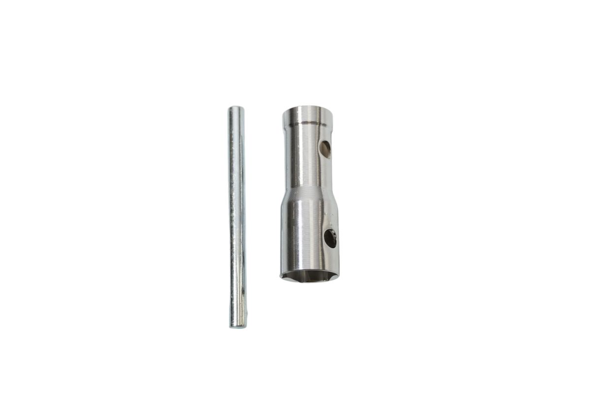 SPARK PLUG WRENCH WITH HANDLE AND 3 HEX SOCKETS 16/18/21