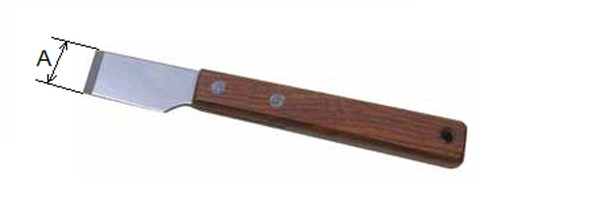 STAINLESS STEEL SCRAPER A = 15MM