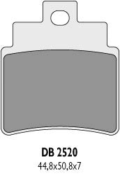 BRAKE PADS KH355 KYMCO 250/300, SYM - REPLACES DB2520QD-D