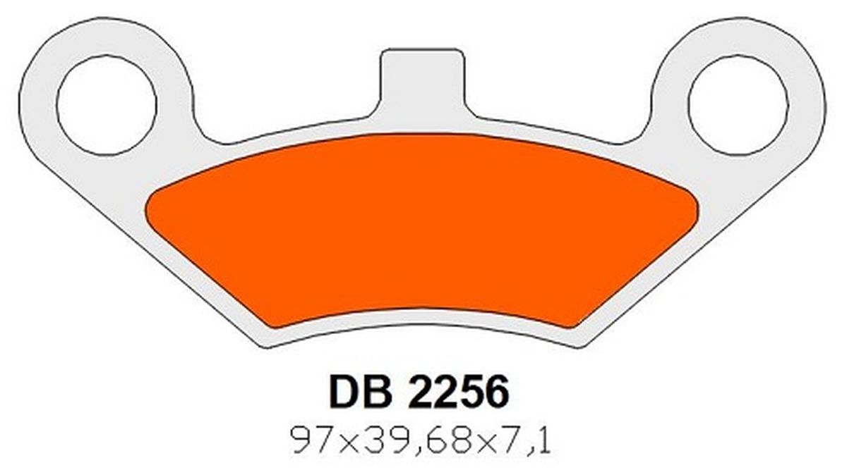 BRAKE PADS KH453 FRONT CF MOTO CF 500/625/800 TERRALANDER 11-15
