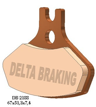 BRAKE PADS KH468 CAN-AM DS 450 (08-14) FRONT - REPLACES DB2188MX-N AND DB2188QD-N
