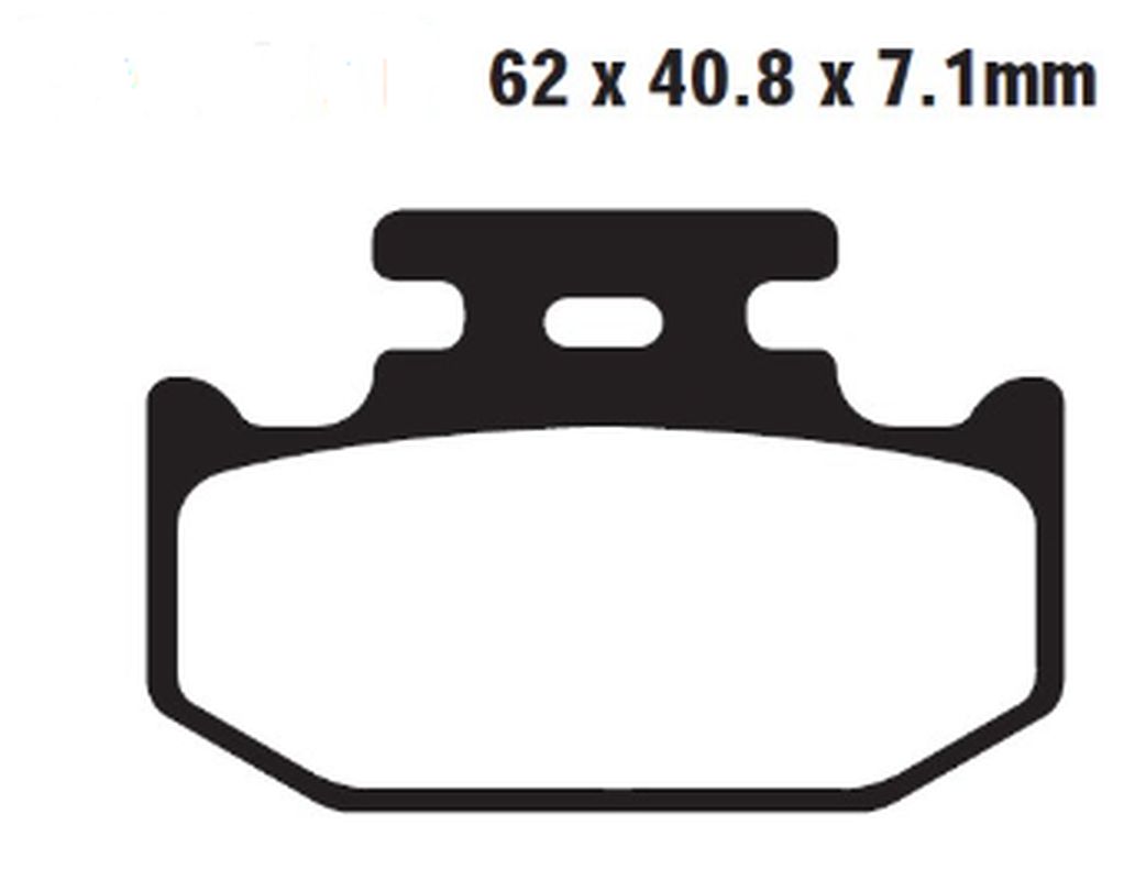 BRAKE PADS KH497 PARKING BRAKE YAMAHA YXZ 1000R 16-22, YXR 700 RHINO 09-13, YXM 700 WOLVERINE/VIKING 14-22, YXC 700 VIKING 15-22