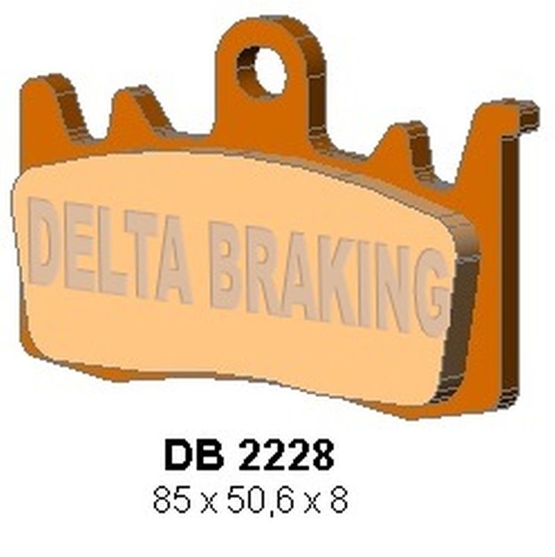 BRAKE PADS KH630 FRONT BMW F800/900R 15-22, S1000XR 15-18, R1200GS/R/RS 13-18, R NINE-T 1200 14-22, DUCATI MULTISTRADA/HYPERMOTARD 950, MONSTER 1200 17-22, APRILIA TUONO 1000/1100 13-16, CAPONORD 1200 13-17