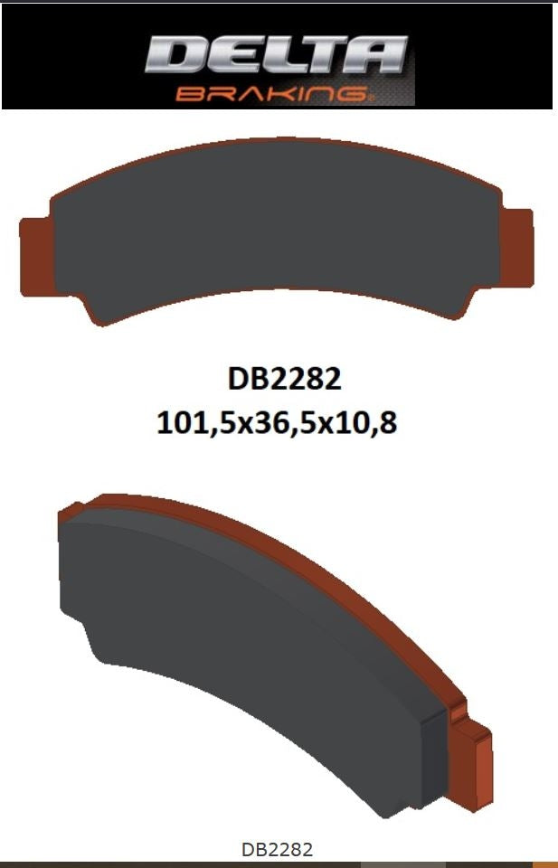 BRAKE PADS KH726 CF MOTO U-FORCE 1000 19-21, Z-FORCE 950/1000 18-21, C-FORCE 400/450/500/600 17-21 FRONT L/R