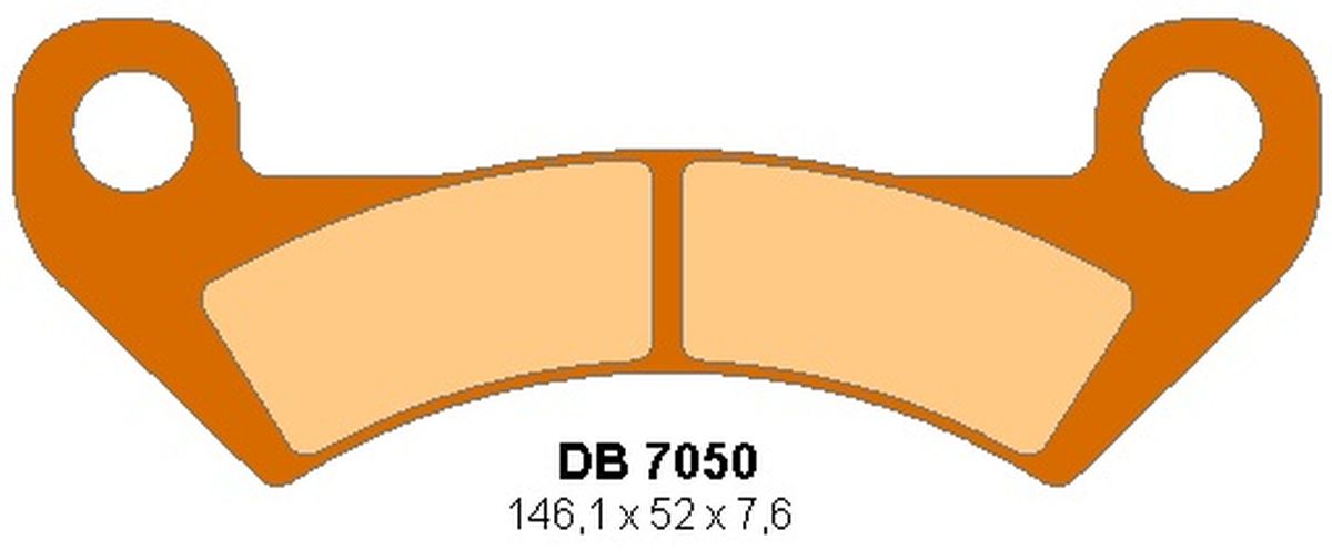 BRAKE PADS FRONT JOHN DEERE XUV 325/825/850/855 GATOR 10-11, HPX GATOR 10-11