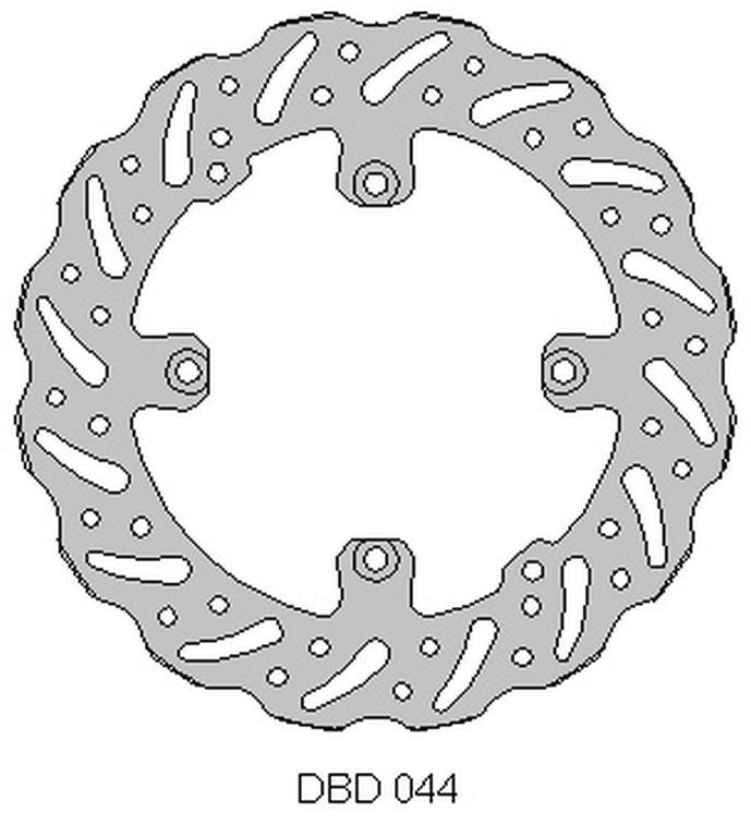BRAKE DISC FRONT BETA 525 RR 05-12, 250 RR 05-12, WAVE (260X120.3X4MM) (4X8.5MM) (NG1263)