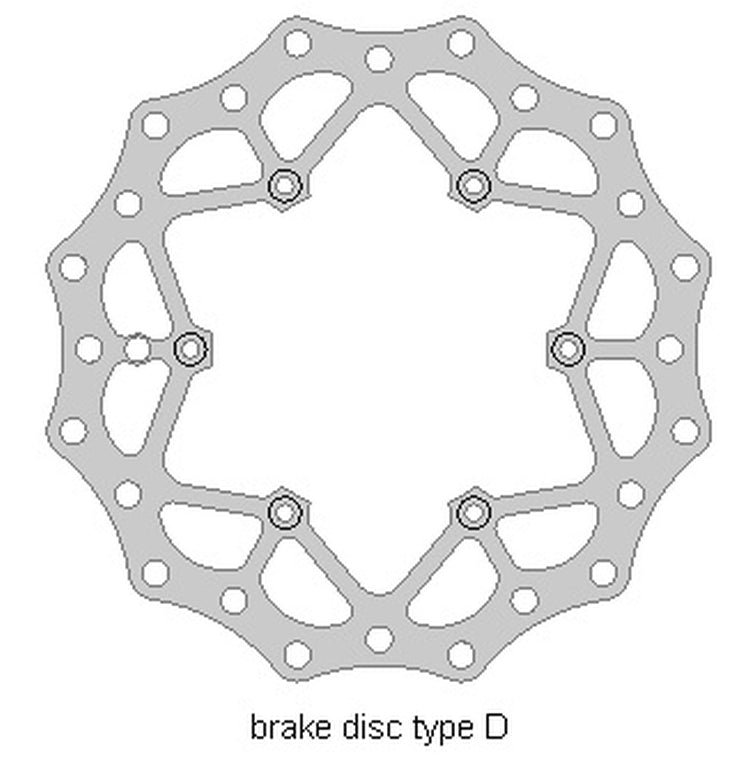 BRAKE DISC FRONT BETA 2T/4T 13-21, WAVE ULTRA LIGHT (260X126.5X3MM) (6X6.5MM) (NG1293)