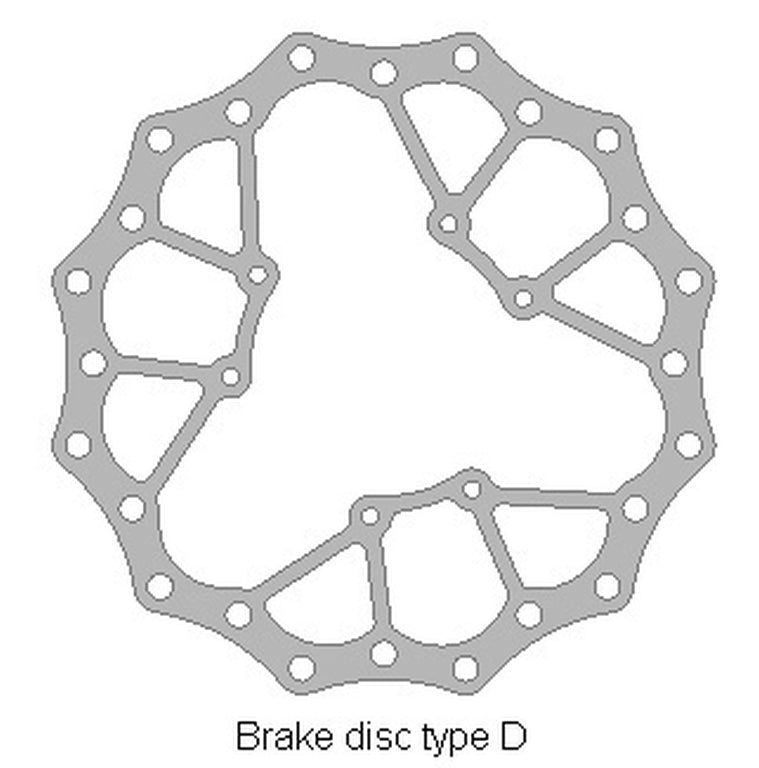 BRAKE DISC FRONT HONDA CRF 450 15-21, CRF 250 15-21, WAVE ULTRA LIGHT (260X101.2X4MM) (6X6.5MM) (NG1486)