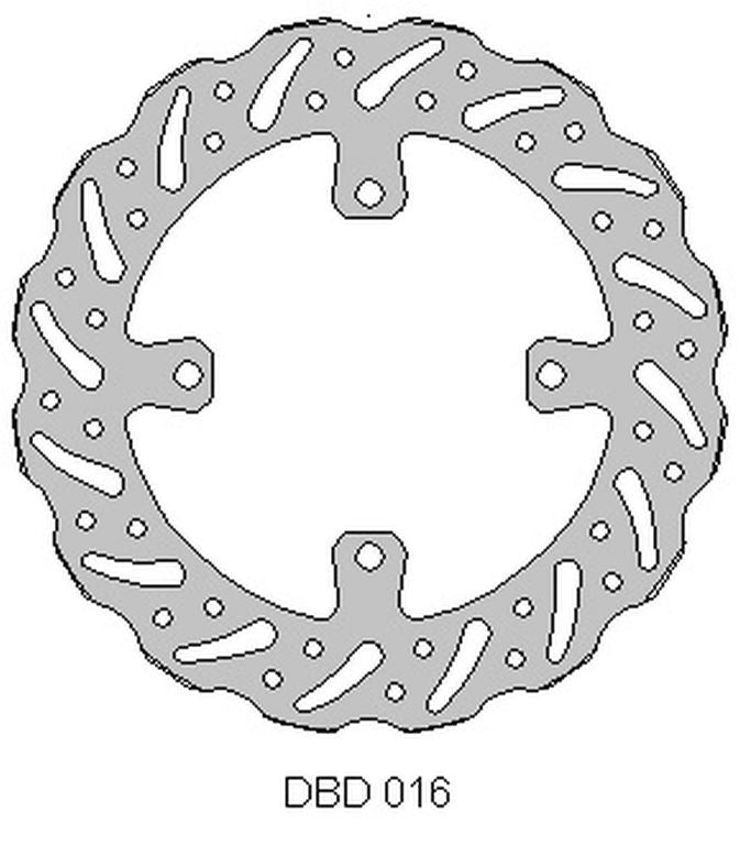 BRAKE DISC FRONT KAWASAKI KXF 450 09-14, KX 450 06-21, KLX 450 07-21, KXF 250 09-14, KX 250 06-21, KX 125 06-08, WAVE (250X109.5X4MM) (4X9.5MM) (NG1762,NG1031)