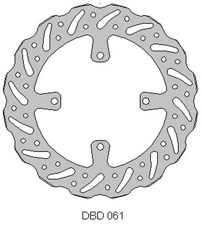 BRAKE DISC FRONT KAWASAKI KX 450 15-21, KX 250 15-21, WAVE (270X109.5X4MM) (4X9.5MM) (NG1151)