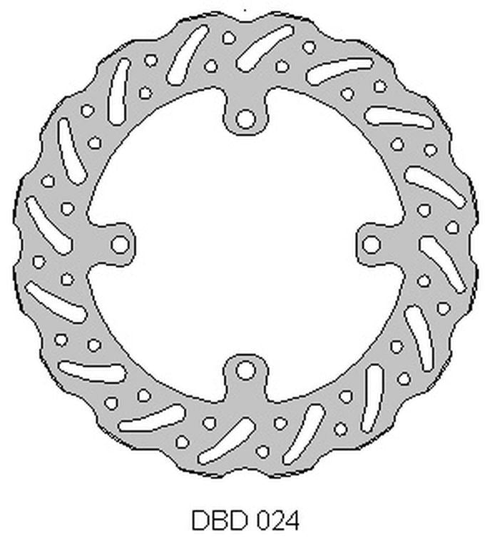 BRAKE DISC FRONT SUZUKI RMZ 250 07-21, RMZ 450 05-21, RMX 450 10-19, WAVE (250X118X3MM) (4X9.5MM) (NG1048X)
