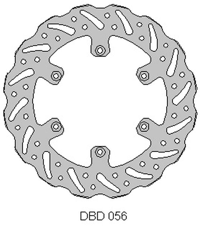 BRAKE DISC REAR BETA 2T/4T 13-21, WAVE (220X108.2X4MM) (6X6.5MM) (NG1294)