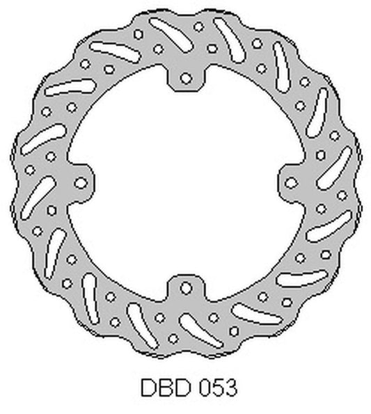 BRAKE DISC REAR HUSQVARNA KTM SX85 11-20, TC 85 14-20, 250/350 FREERIDE 12-19, WAVE (210X110X3MM) (4X6.5MM) (NG1281)