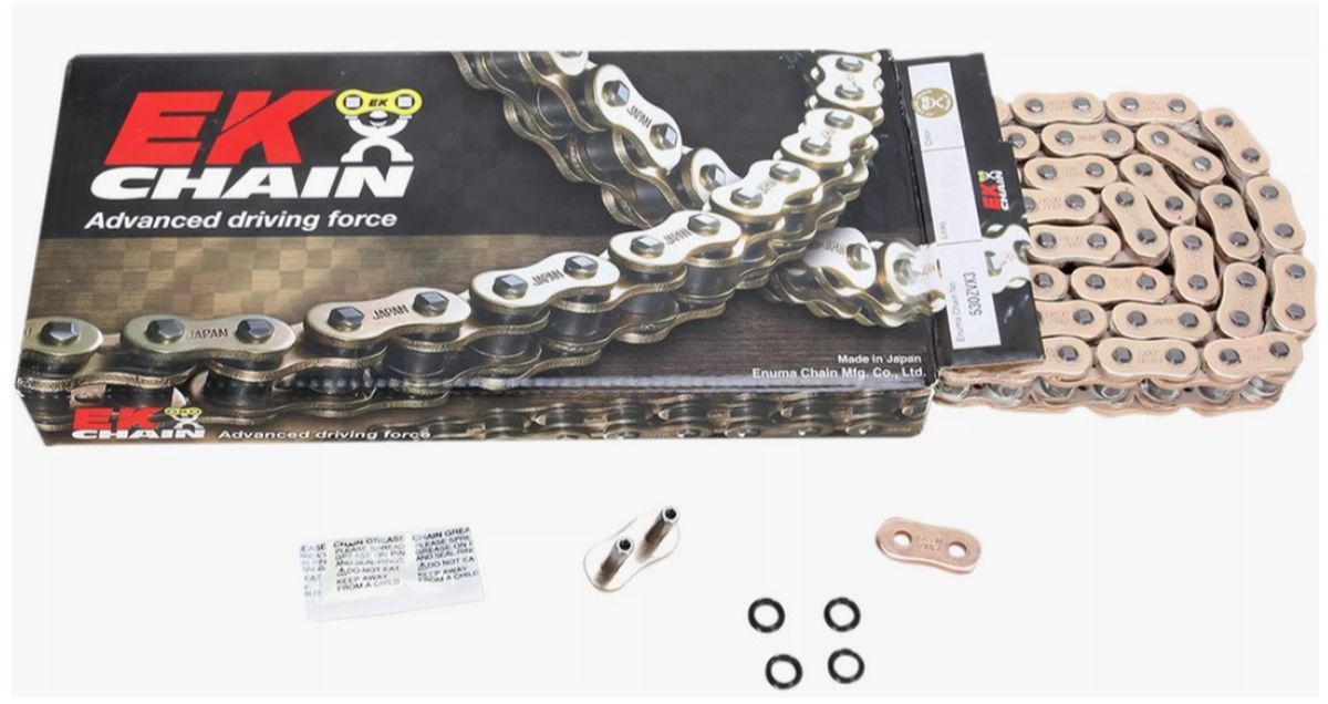 DRIVE CHAIN ZVX3 ULTRA SPORT NX-RING 525ZVX3 110 LINKS (UP TO 1300CC) (45.8KN) (MADE IN JAPAN) (RIVET)