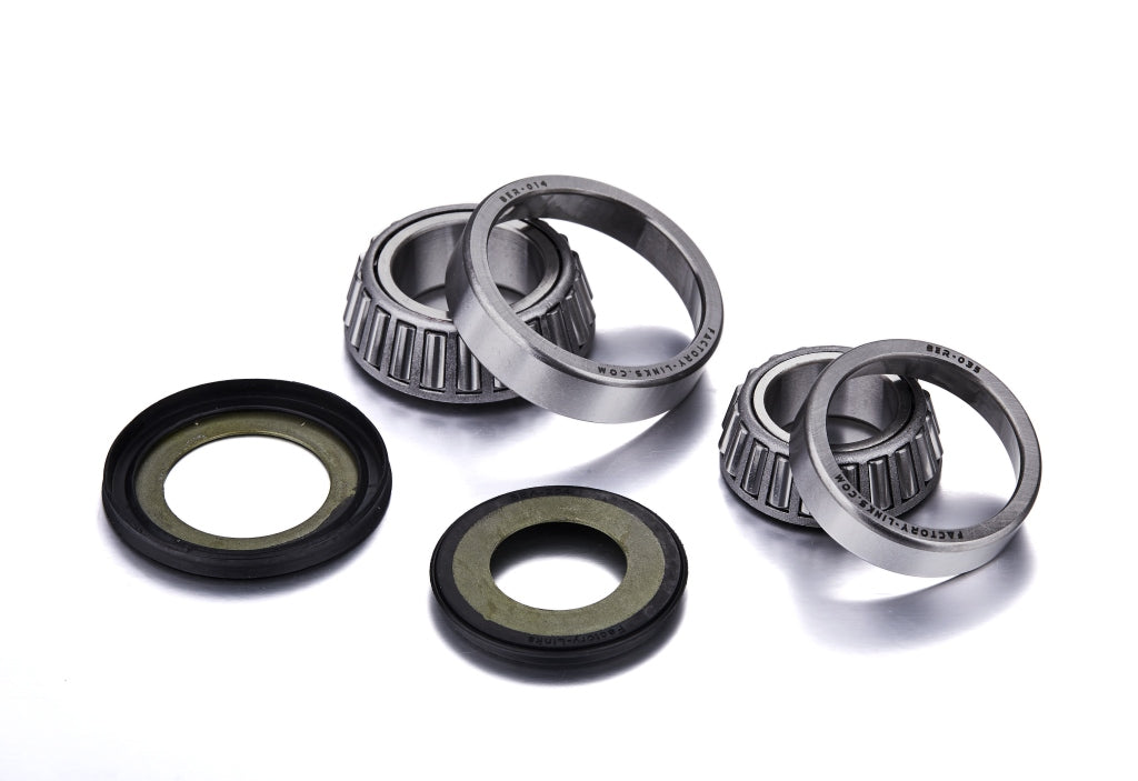 STEERING HEAD BEARINGS WITH SEALS KAWASAKI KLX250/650, SUZUKI DR/GS/GSF/GSX/VS, YAMAHA FZ/XJ/XJR/XV/XVS/YZF/T7 TENERE (22-1004)