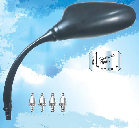 UNIVERSAL MIRROR CARBON RIGHT (PAIR 5807)
