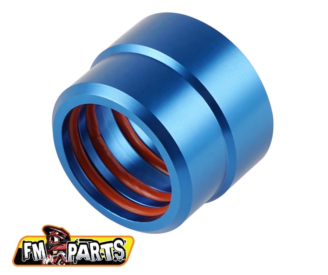 CONNECTOR BETWEEN EXPANSION CHAMBER AND SILENCER HUSQVARNA/KTM 17-23 BLUE