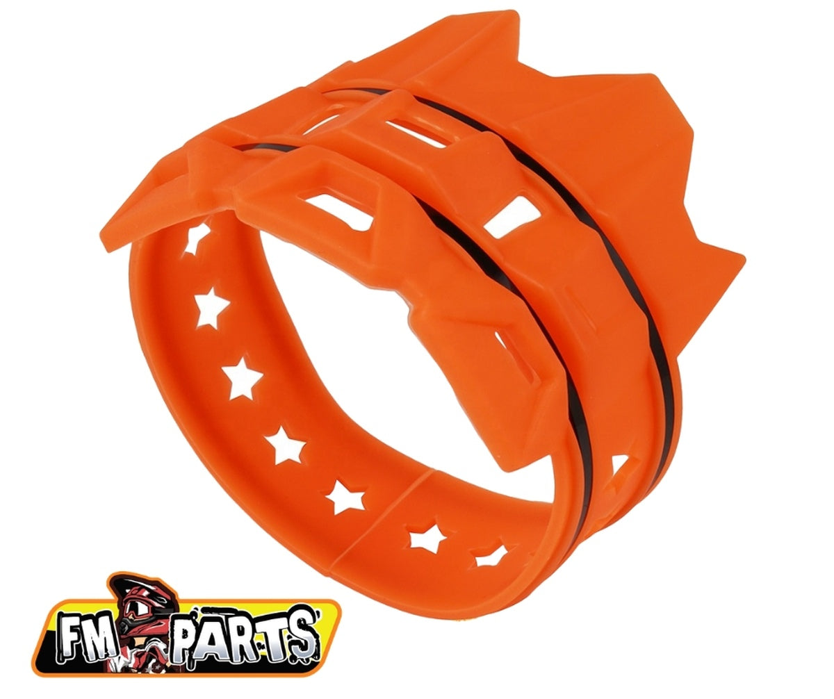 UNIVERSAL MUFFLER GUARD ORANGE