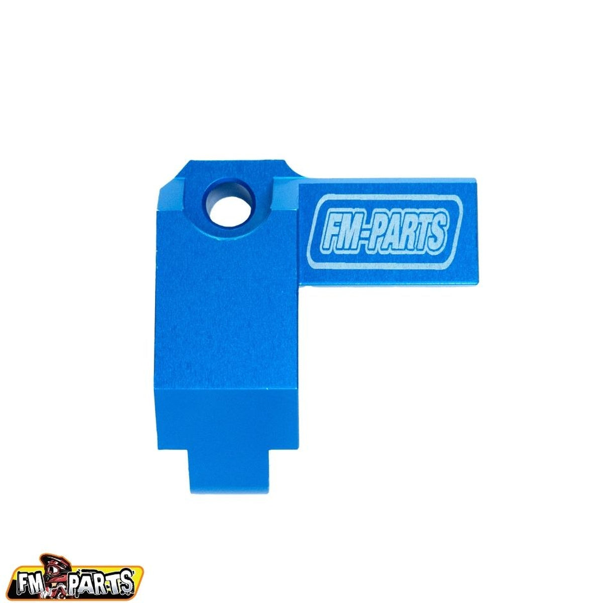 CLUTCH & BRAKE MASTER CYLINDER CLAMP REINFORCEMENT 21-23 GAS GAS HUSQVARNA BLUE (BRAKTEC)