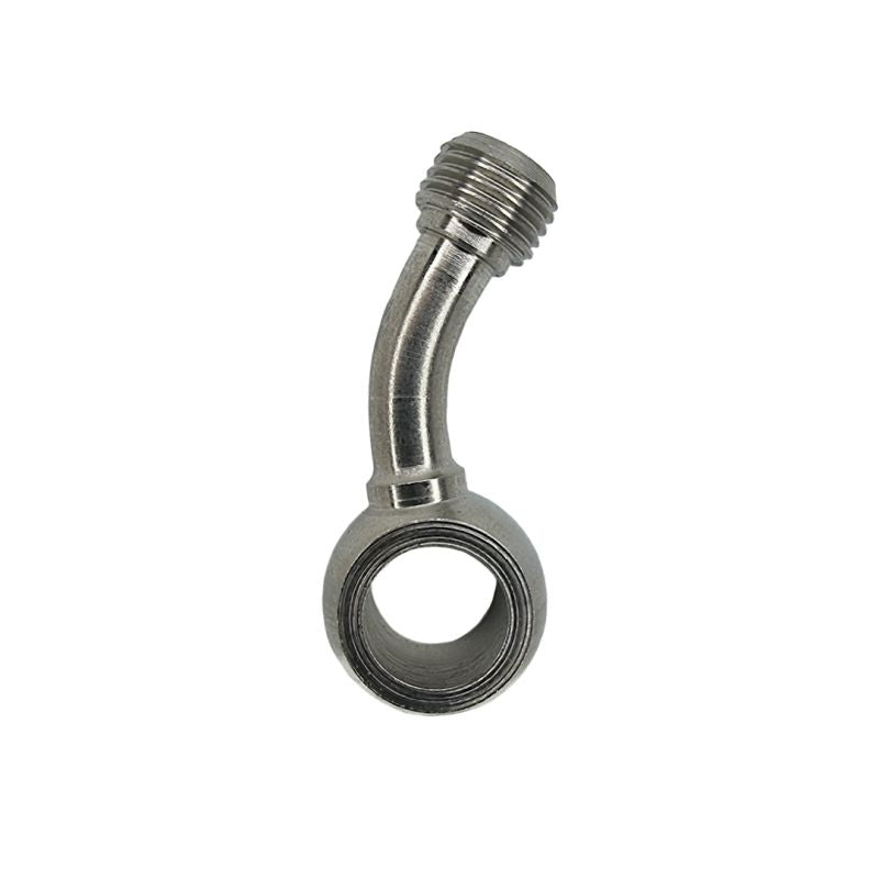 BRAKE HOSE FITTING HOM Ø10MM 45° SIDE (STAINLESS STEEL)