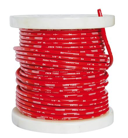 BRAKE HOSE RED – 1M (CUT FROM ROLL)