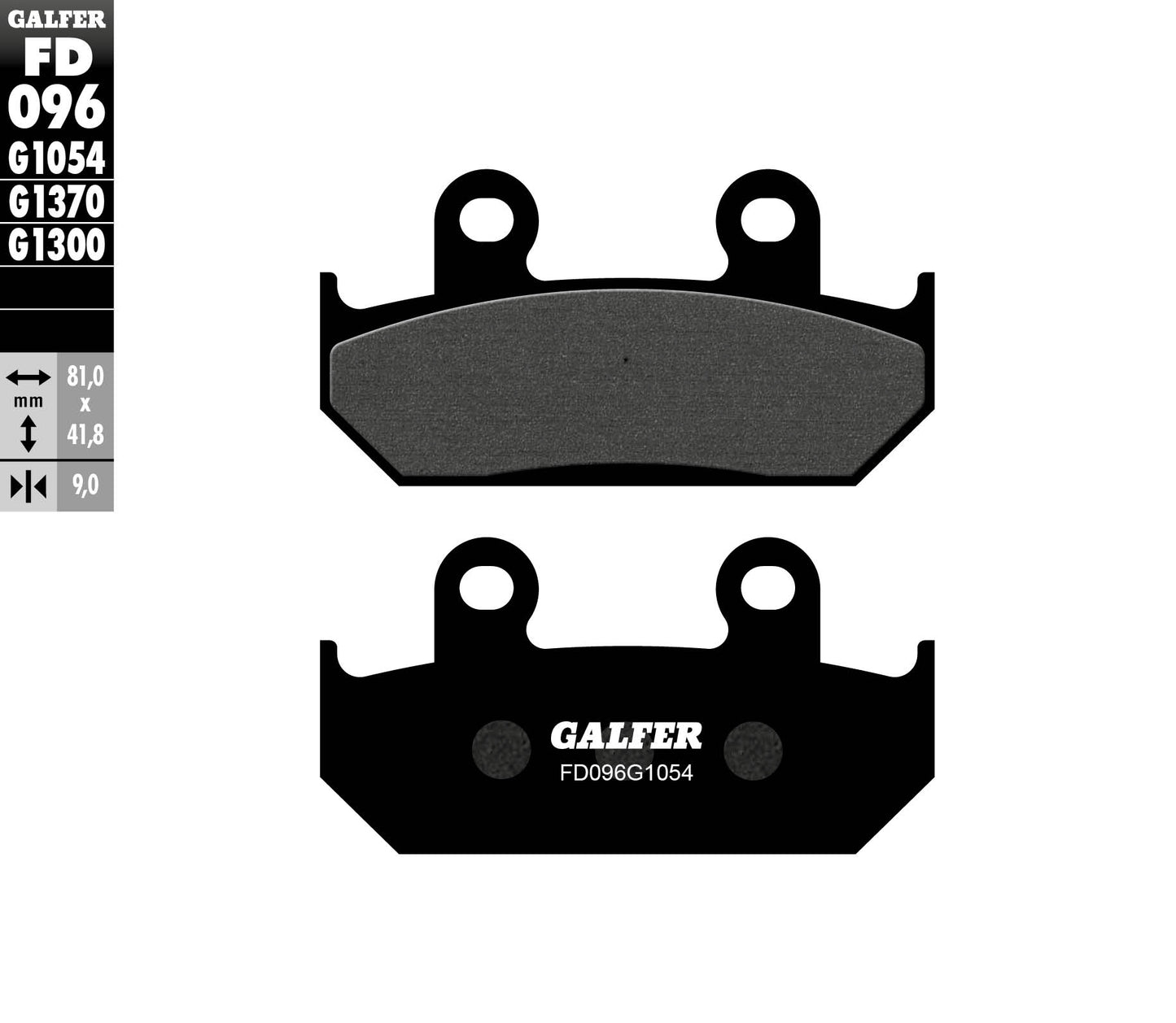 BRAKE PADS KH121 / KH203 SEMI-METALLIC