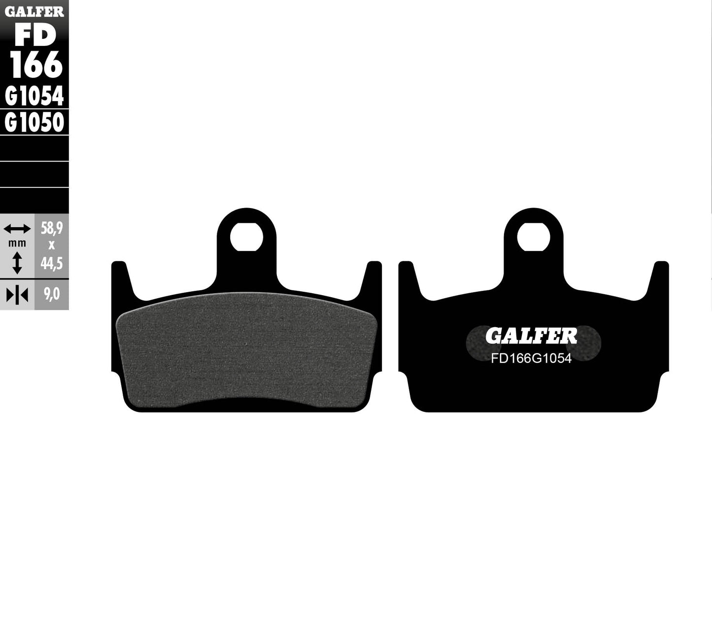 BRAKE PADS KH234 SEMI-METALLIC SCOOTER