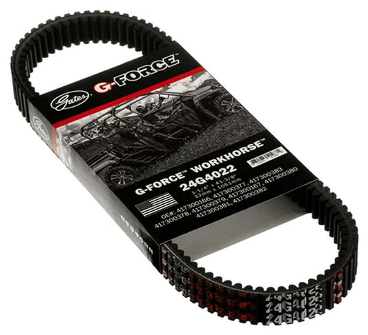 DRIVE BELT ATV G-FORCE (1051x32x14.4MM) RANGER CREW/RZR/XP 700/800 07-17, POLARIS (24G4022) (REPLACES 9823-01010 AND 9827-01052)