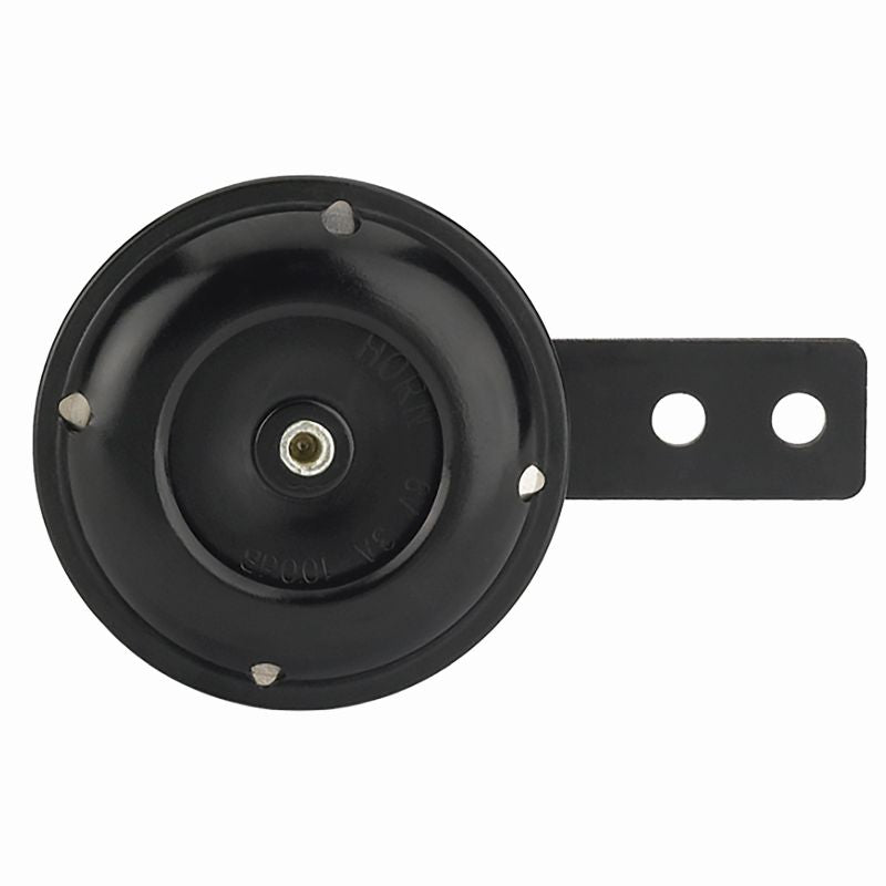 HORN (SOUND SIGNAL) UNIVERSAL BLACK (DIAMETER 70 MM)