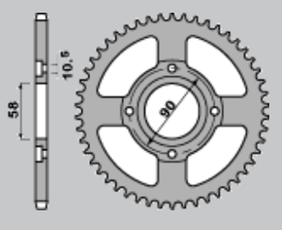 FRONT SPROCKET 269 15 CAN-AM