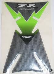 TANK PAD 11947-ZX GREEN/GRAY/BLACK COLOR
