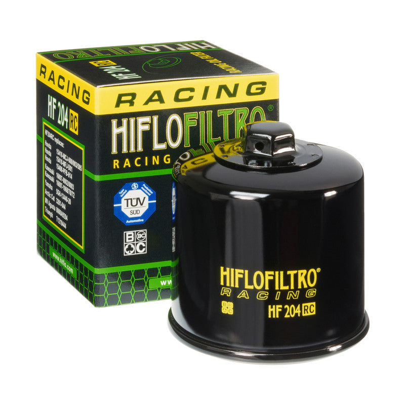 Oil filter HF 204 RACING HONDA/ KAWASAKI/ YAMAHA Nut 17MM
