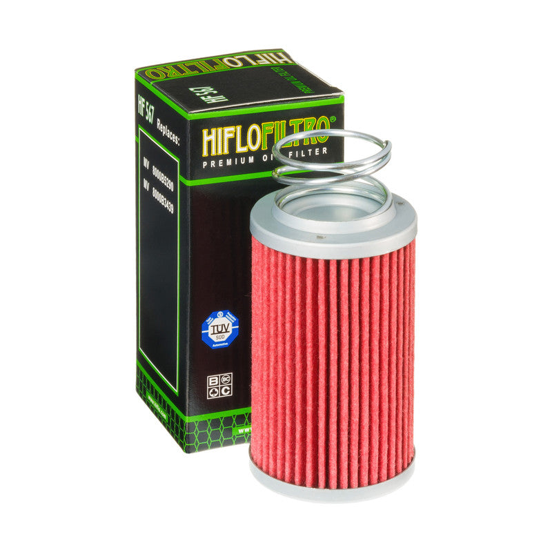 Oil filter HF 567 MV AUGUSTA