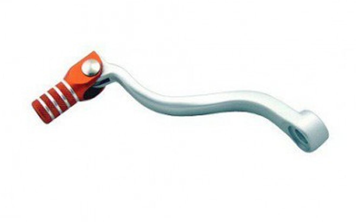 GEAR SHIFT LEVER KTM SX 65 09-24, GAS GAS MC 65 21-24, HUSQVARNA TC 65 17-24 COLOR SILVER, ORANGE END