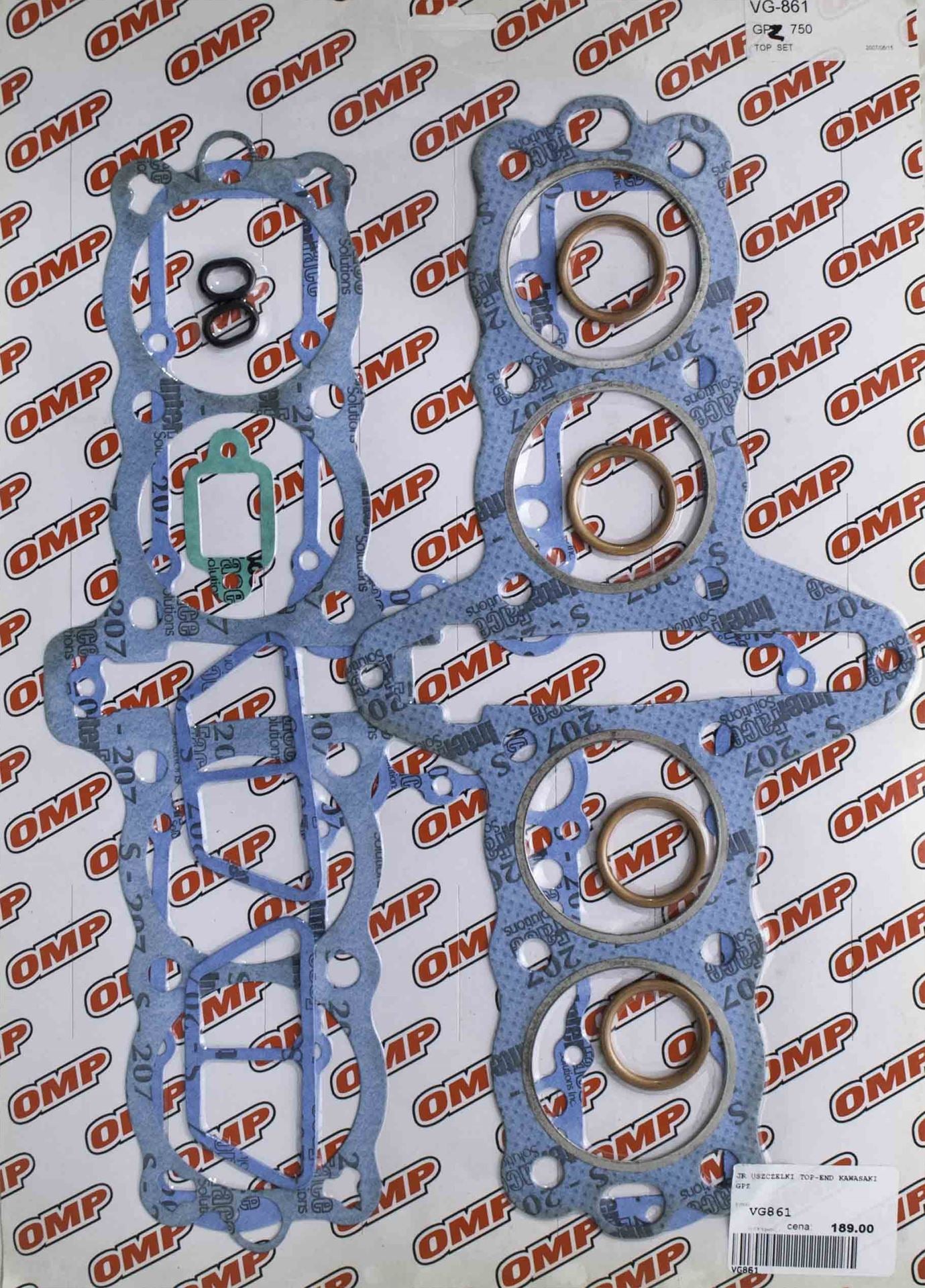 TOP-END GASKET SET KAWASAKI GPZ 750 81-86