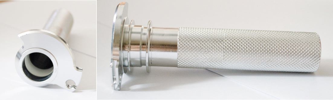 ALUMINUM THROTTLE TUBE WITH BEARING HONDA CR 85 93-06, CR 80 93-06