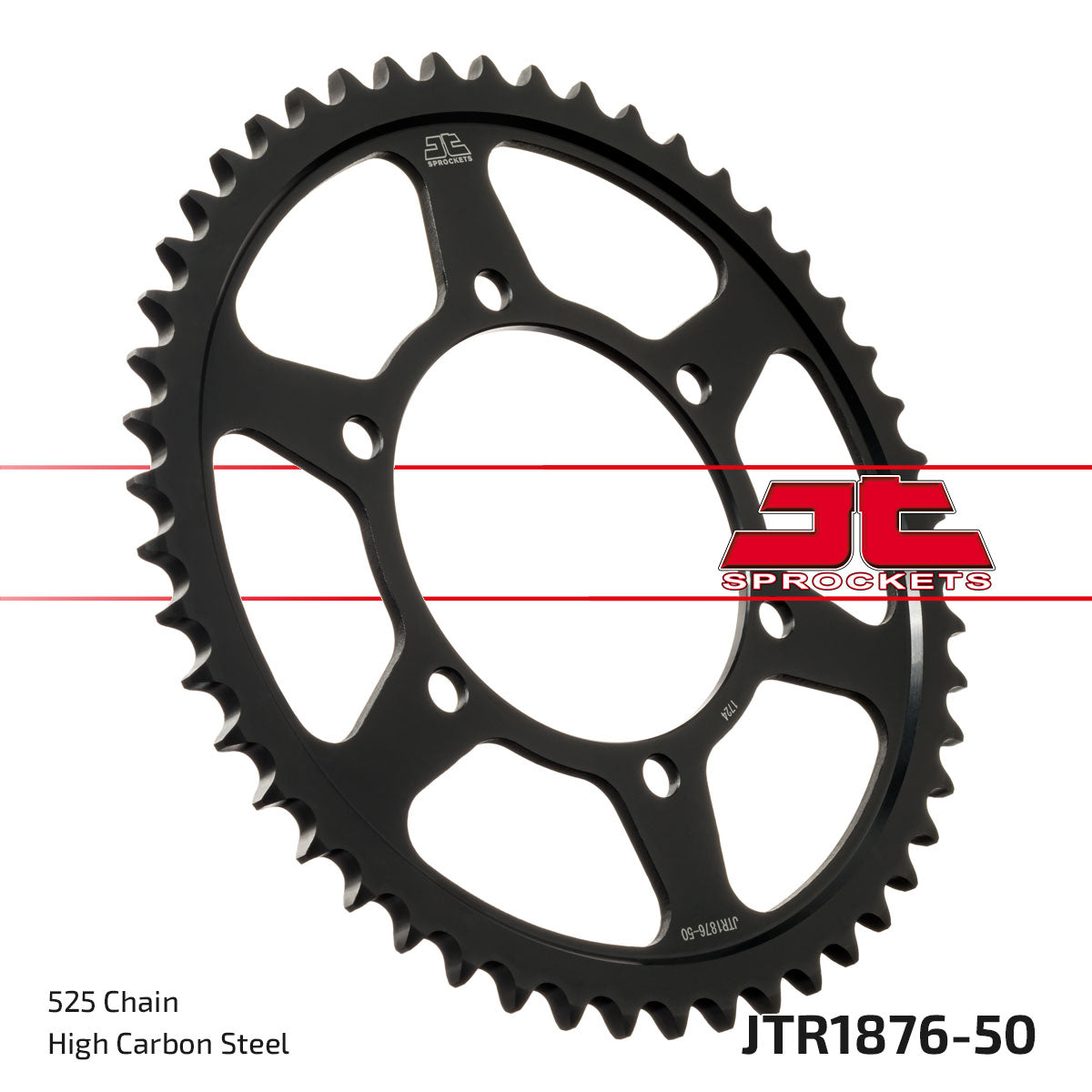 Rear Sprocket Steel 4385 50 SUZUKI DL 800 V-STROM DE / RE / ADVENTURE (438550JT) (Chain. 525)