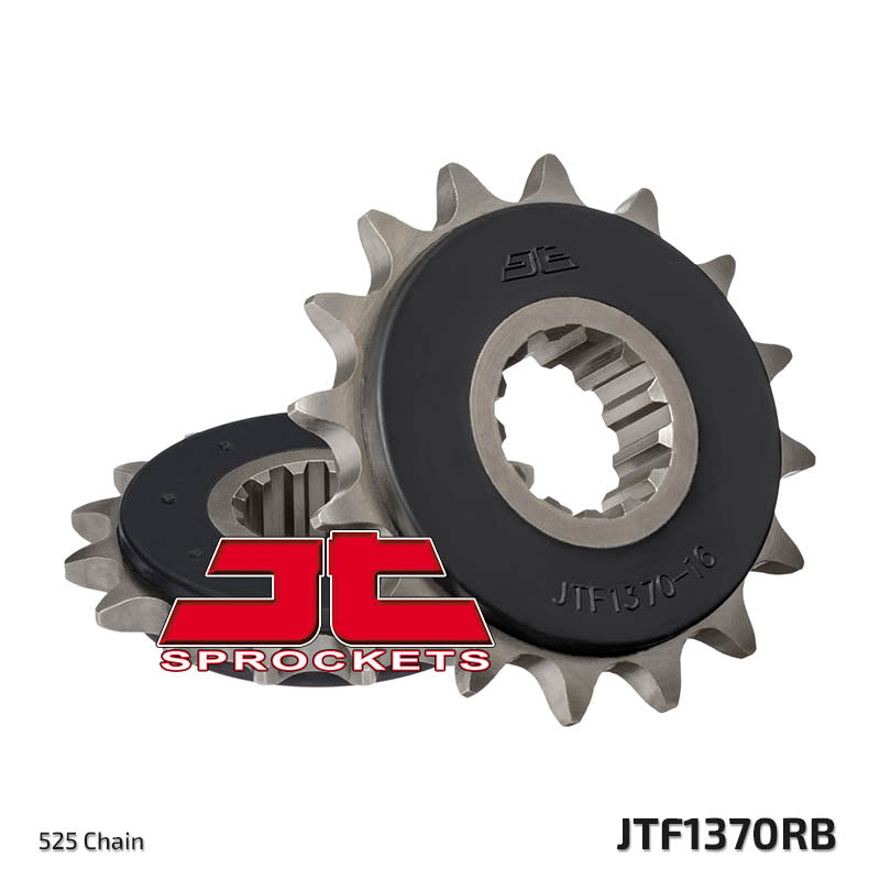 Front Sprocket 2068 16 Z Rubber HONDA CBR 600F '99-'14, CBR 600RR '03-'23, XL 1000V, CRF 1000L, CBR 1000RR (206816JTRB) (Chain. 525)