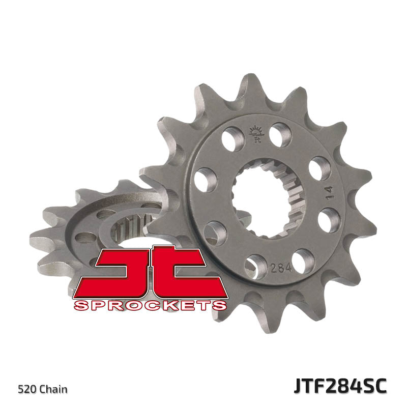 Front Sprocket 342 14 HONDA CR 250 '88-'07, CRF 450 '02-'22,CRF 250R '22-'23, TRX 450/700 Self-cleaning (34214JT) (Chain. 520)