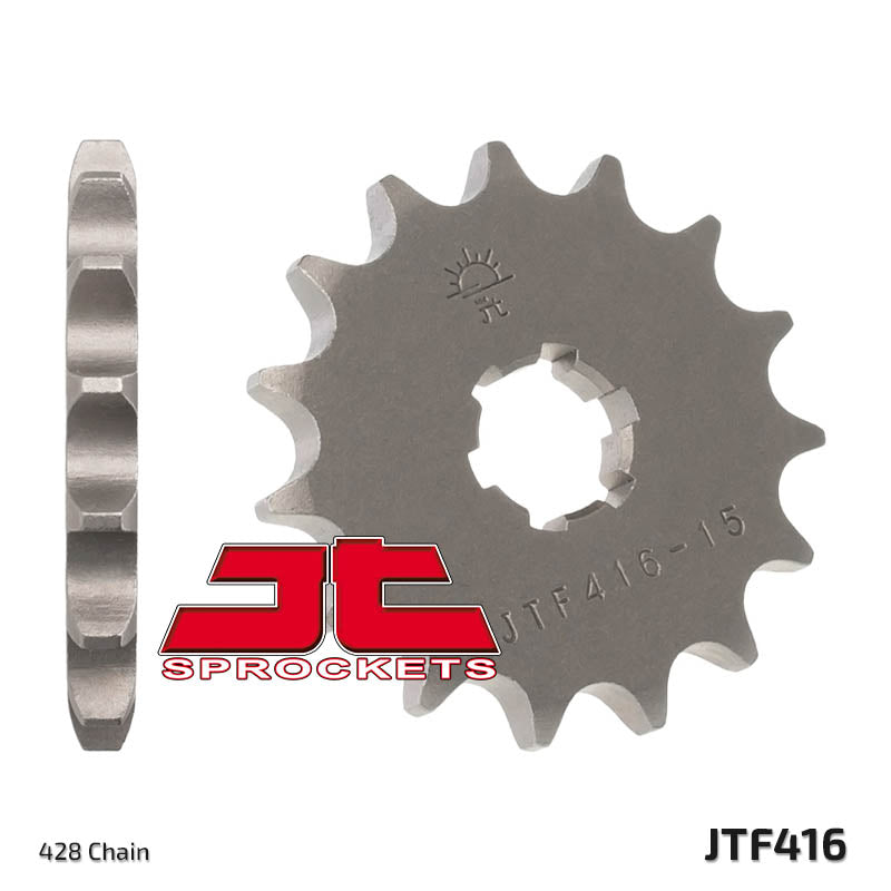 Front Sprocket 416 15 YAMAHA YZ 80 '94-'01, SUZUKI RM 80/85 '84-'13 (41615JT) (Chain. 428)