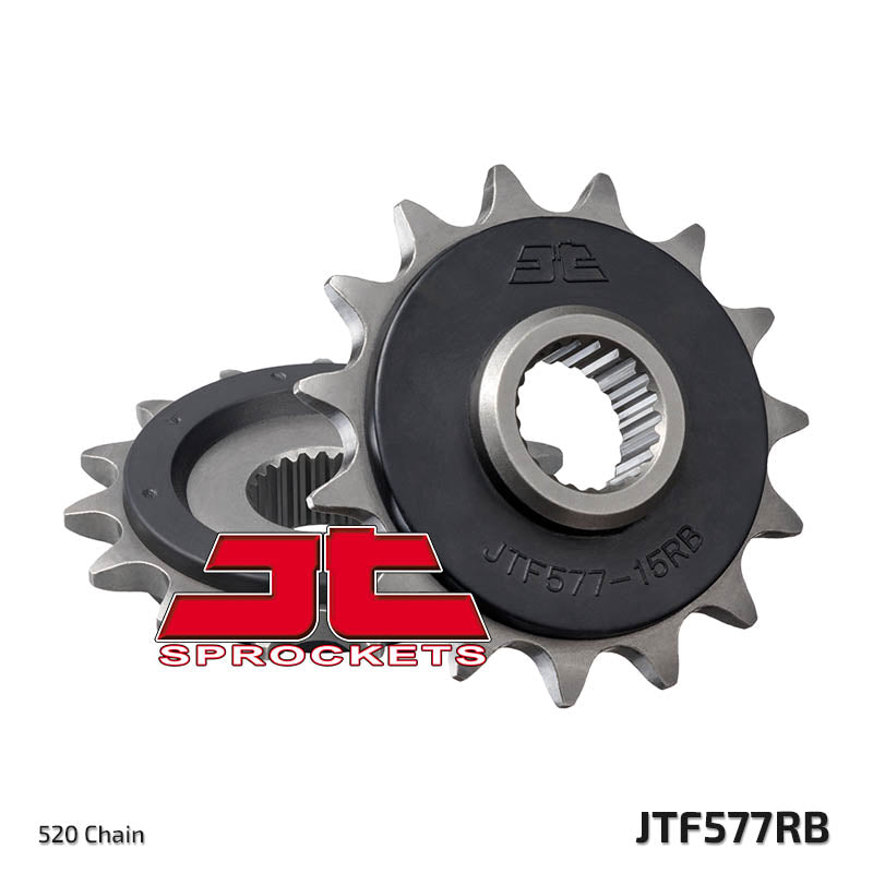 Front Sprocket 441 15 Z Rubber YAMAHA XT 600 '89-'98, XTZ 660 '91-'98 44115JTRB) (Chain. 520)
