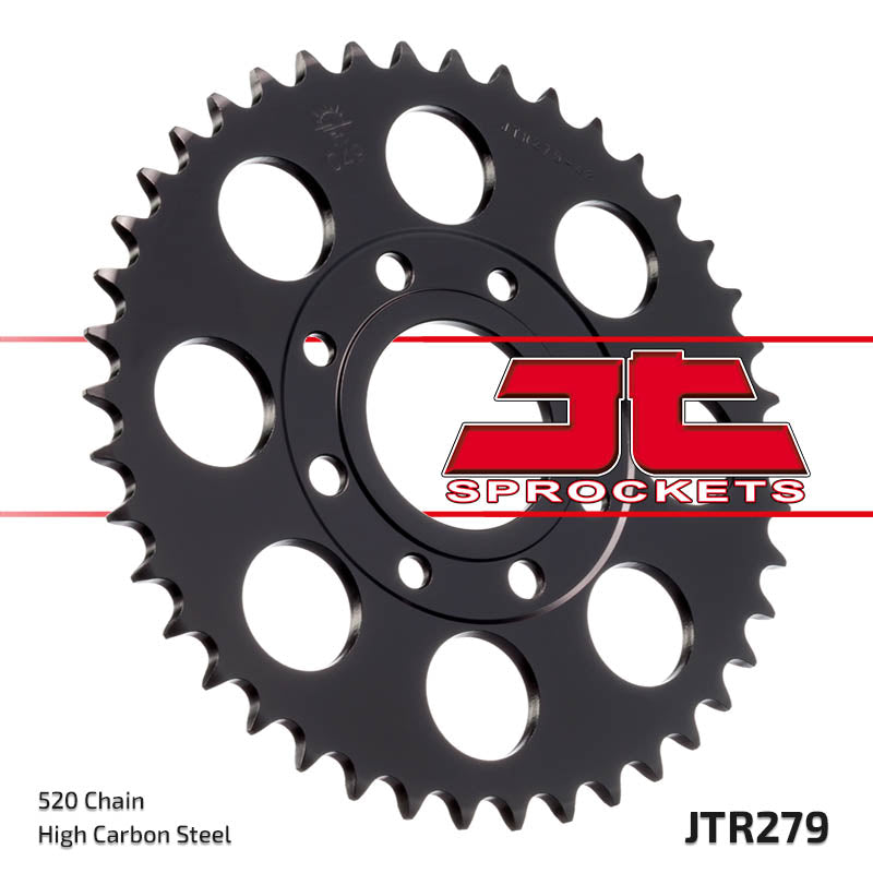 Rear Sprocket 279 33 HONDA CB 250 TWO FIFTY, NIGHTHAWK '92-'02, CMX 250 REBEL (27933JT) (Chain. 520)
