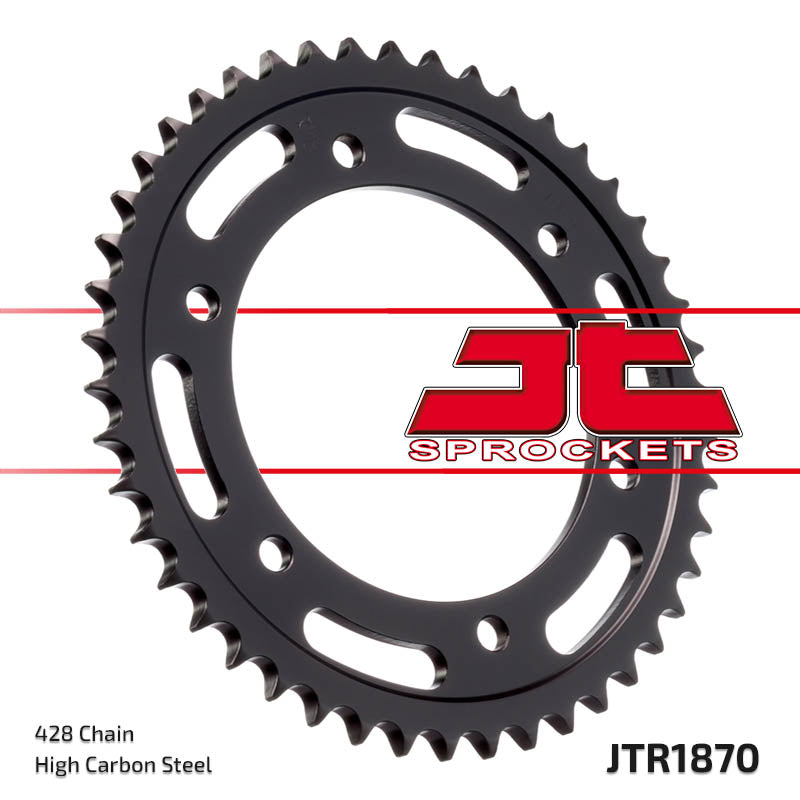 Rear Sprocket 4372 44 YAMAHA YBR 250 '07-'11 (437244JT) (Chain. 428)