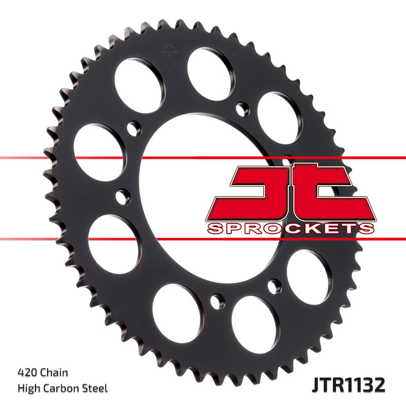 Rear Sprocket 4406 53 DERBI SENDA 50 R/SM '02-'12 (440653JT) (Chain. 420)