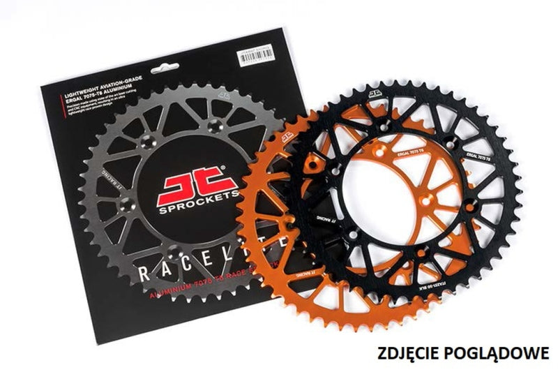 Rear Sprocket 4486 49 Aluminium RACELITE KTM SX 105 '07-'11, 85 '04-'24 (448649JTA) (Chain. 428) COLOR BLACK