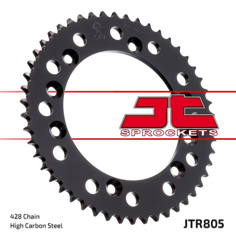 Rear Sprocket 805 50 SUZUKI TS125R '89-'96, TS125X '84-'91, DR 125SM (08-10) (80550JT) (Chain. 428)