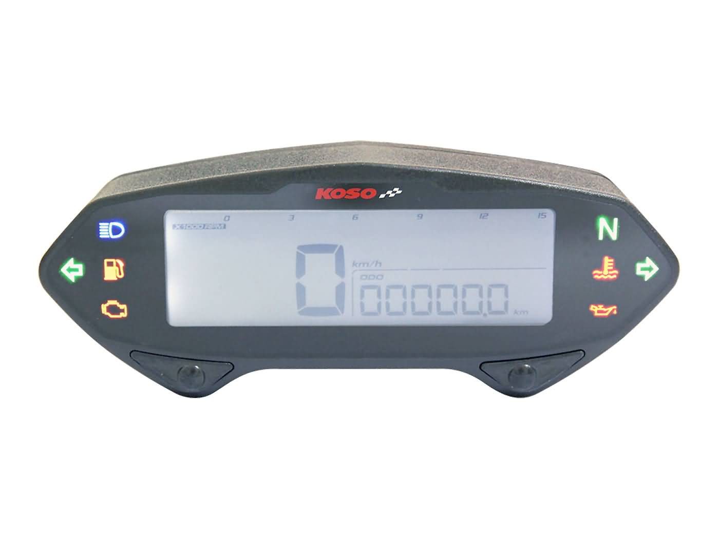 UNIVERSAL MOTORCYCLE SPEEDOMETER MODEL DB-01RN (EL)