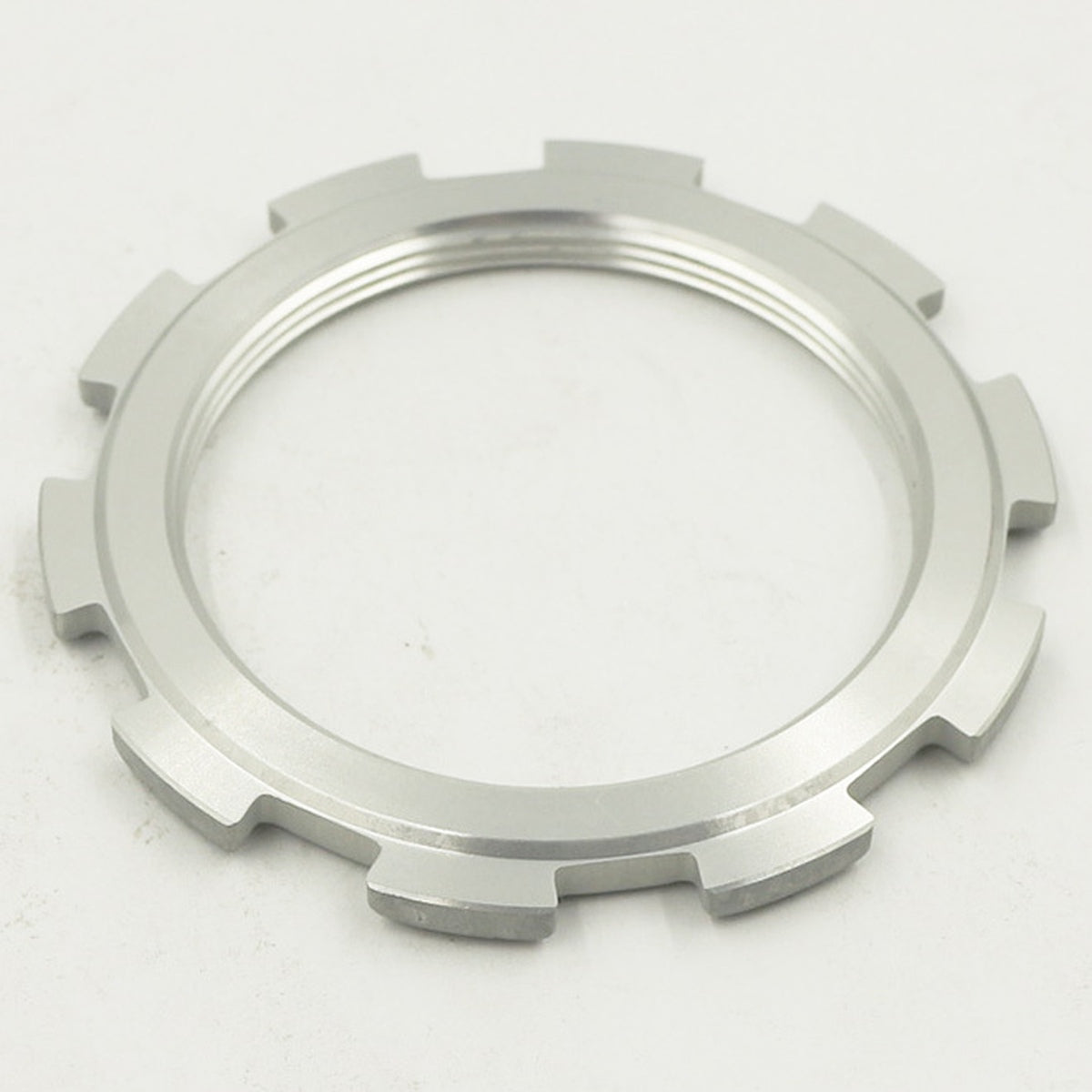 REAR SHOCK SPRING NUT 56X6MM 46MM (TOP)(16) ALUMINUM